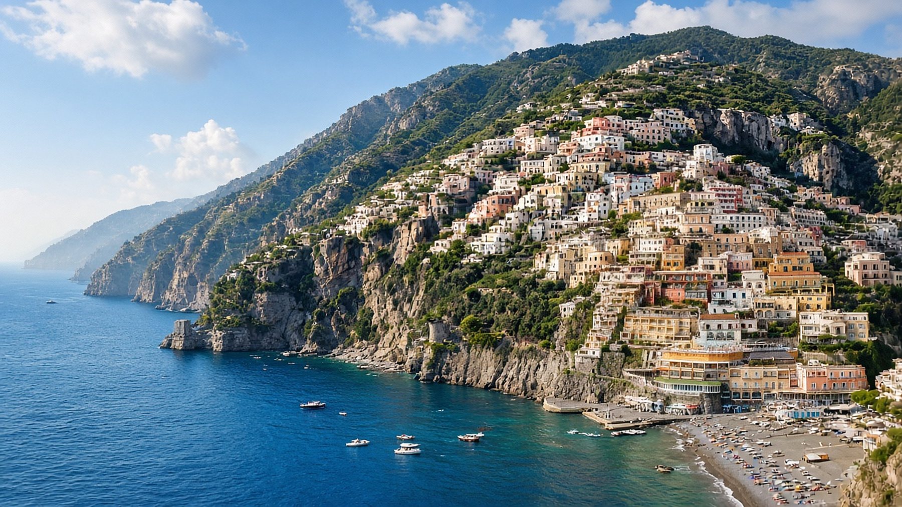 Amalfi Coast village