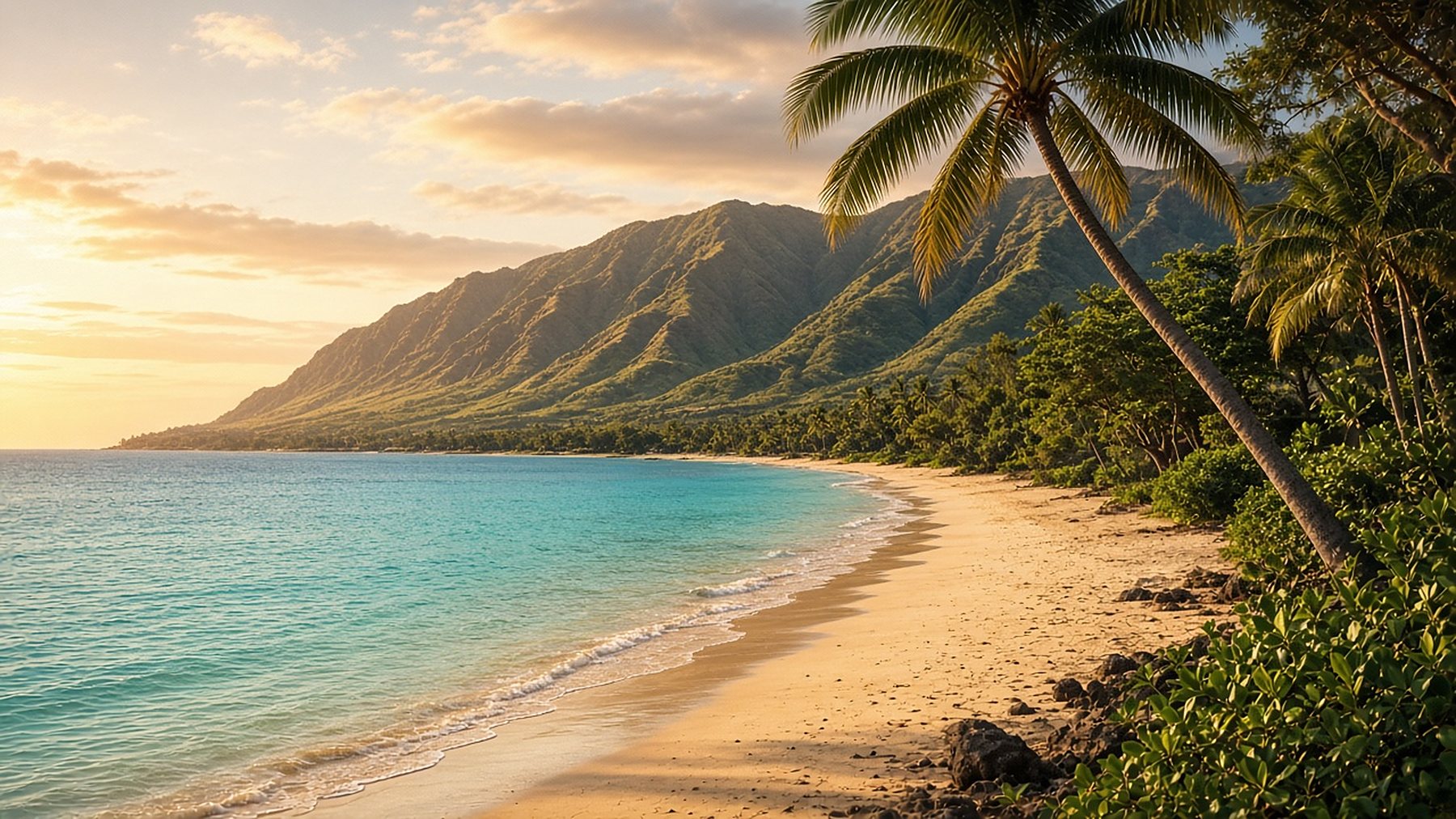 Hawaiian beach