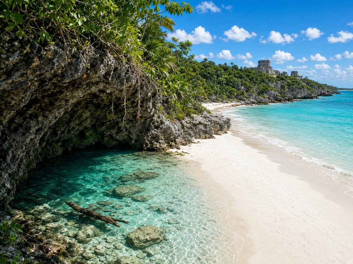 Riviera Maya beach